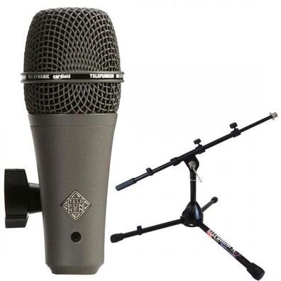 Telefunken M81-SH Mikrofon + Mikrofonstativ klein