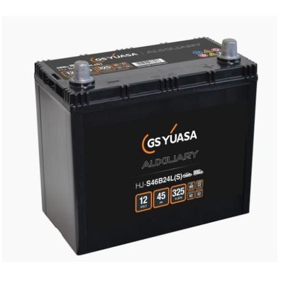 YUASA HJ-S46B24L(S) 12V 45Ah 325A AGM-Batterie Backup & Specialist OE-Qualität