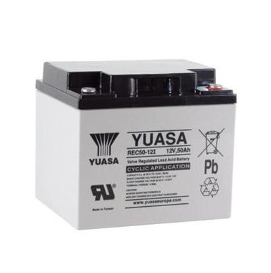 YUASA REC50-12 AGM DEEP CYCLE AKKU 12V/50Ah Zyklenfest-hochwertig