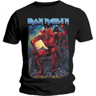 Iron Maiden Legacy of the Beast T-Shirt Neu-New 100% offizielles Merch