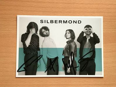 Autogrammkarte - Silbermond - ROCK & POP - orig. signiert #1477