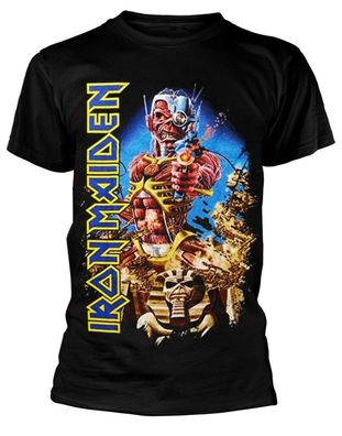 Iron Maiden Somewhere back in time T-Shirt Neu-New 100% offizielles Merch