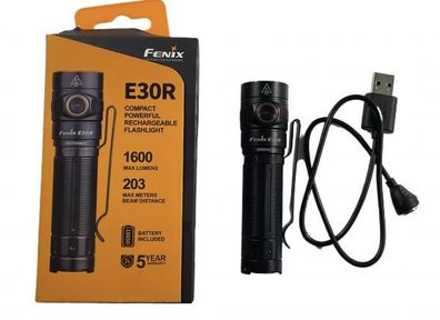 Fenix E30R | LED Taschenlampe | 1.600 Lumen | 18650 Akku | Magnetlader | Kundenretour