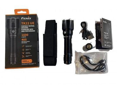 Fenix TK22 UE | Taktische LED Ta­schen­lam­pe | 1.600 Lumen | 405 Meter | Kundenre