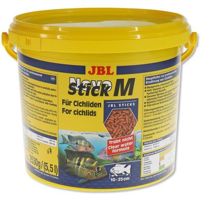 JBL NovoStick M 5,5 Liter Futter für Fleischfressende carnivore Cichliden
