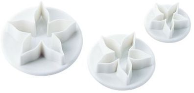 Fondant-Ausstecher, Ausstecher,3er Set, Muster „STERNFRUCHT“