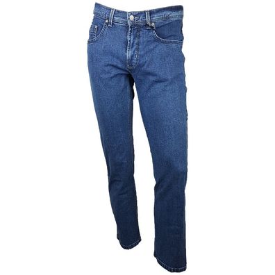 Pioneer Herren Jeans Rando Authentic Jeans blau washed Hose normale Naht 42489