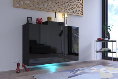 Kommode K5 Modernes Wohnzimmer Sideboards Schrank Möbel Farbkombinationen