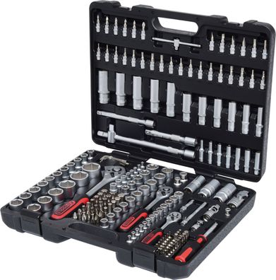 KS Tools 917.0779 1/4 + 3/8 + 1/2 Steckschlüssel-Satz, 179-tlg