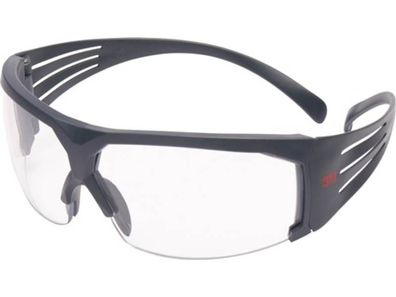 3M 7100112717 Schutzbrille SecureFit-SF600 EN 166 Bügel grau, Scheibe klar Polyc