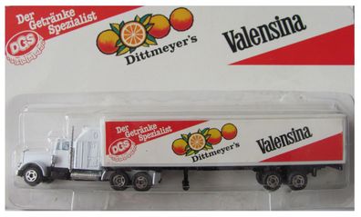 DGS Getränke Spezialist Nr.01 - Dittmeyer´s Valensina - Kenworth W900 - US Sattelzug