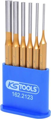 KS Tools 162.2123 Splintentreiber-Satz, 6-tlg.  Ø3-4-5-6-8-10mm