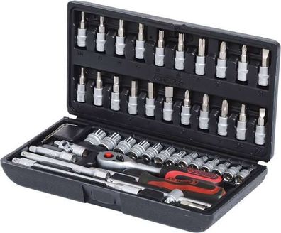 KS Tools 911.0646 1/4'' Steckschlüssel-Satz, 46-tlg
