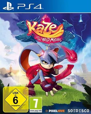 Kaze and the Wild Masks PS-4 - F + F Publ. - (SONY® PS4 / JumpN Run)