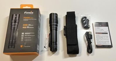 Fenix PD40R V2.0 | LED Taschenlampe | 3.000 Lumen | 21700 Akku | Kundenretoure