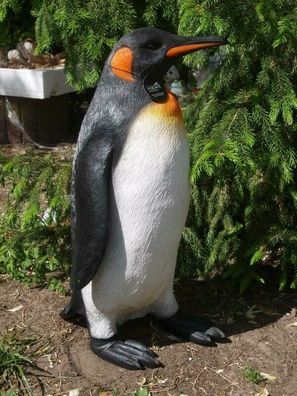 Pinguin Deko Figur Kaiserpinguin lebensgroß 61cm Garten Figur Hotant (Gr. Lebensgroß)