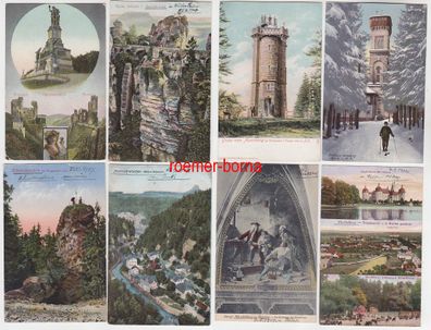 100 interessante alte Ansichtskarten um 1910-1940 (74177)