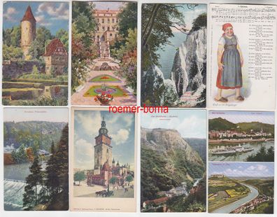 100 interessante alte Ansichtskarten um 1910-1940 (13892)