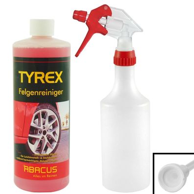 1 L TYREX Konzentrat Felgenreiniger SET Sprühflasche Felgen