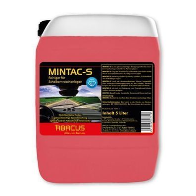 5 L Mintac-S Reiniger für Scheibenwaschanlagen Scheibenreiniger