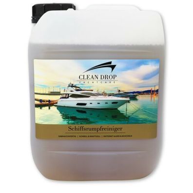 10 L Clean Drop Schiffsrumpfreiniger Schiff Boot Reiniger Pflege Algen