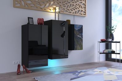Kommode K7 Modernes Wohnzimmer Sideboards Schrank Möbel Farbkombinationen