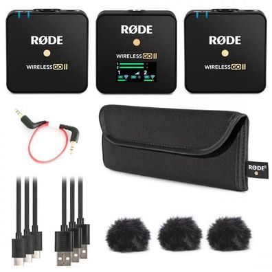 Rode Wireless GO II 2-Kanal Mikrofon-Funksystem