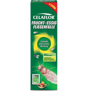 Substral® Celaflor® Frucht-/ Essigfliegenfalle, 4 Stück