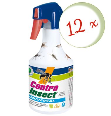 12 x FRUNOL Delicia® Contra Insect® Universal, 1 Liter