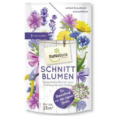 ReNatura® Schnittblumen 0,275 kg Saatmischung Gartenblumen Dekoblumen