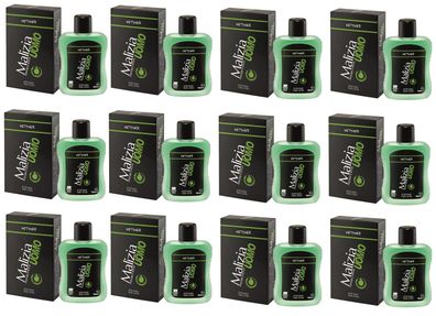 Malizia Uomo Vetyver Tonic Lotion After Shave 12x100ml