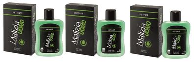 Malizia Uomo Vetyver Tonic Lotion After Shave 3x100ml