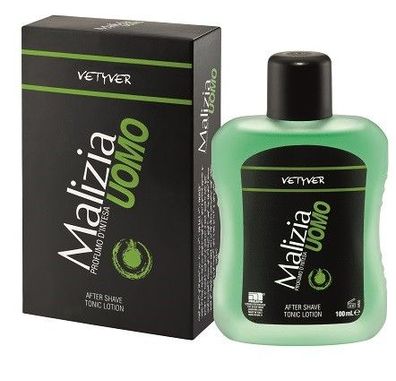 Malizia Uomo Vetyver Tonic Lotion After Shave 100ml