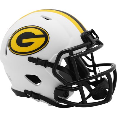 NFL Green Bay Packers Lunar Eclipse Mini Helm Speed Riddell Footballhelm Football