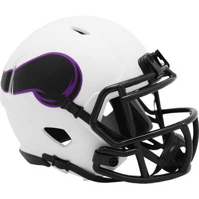 NFL Minnesota Vikings Lunar Eclipse Mini Helm Speed Riddell Footballhelm Football