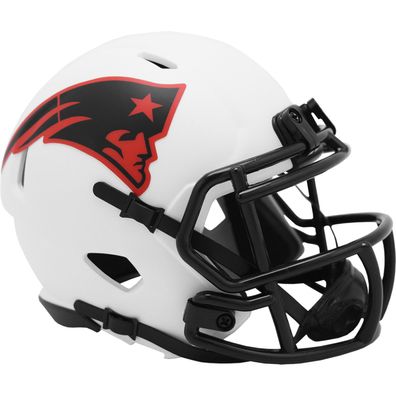 NFL New England Patriots Lunar Eclipse Mini Helm Speed Riddell Footballhelm Football