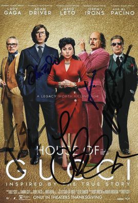 House of Gucci Cast Autogramm