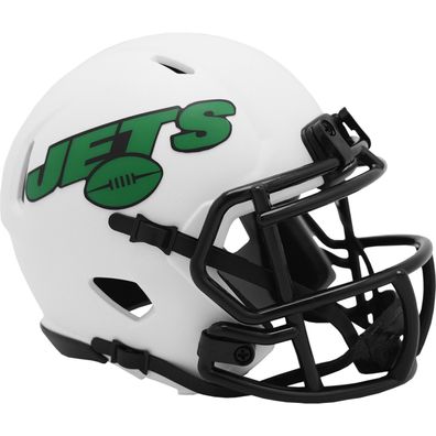 NFL New York Jets Lunar Eclipse Mini Helm Speed Riddell Footballhelm Football