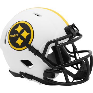 NFL Pittsburgh Steelers Lunar Eclipse Mini Helm Speed Riddell Footballhelm Football