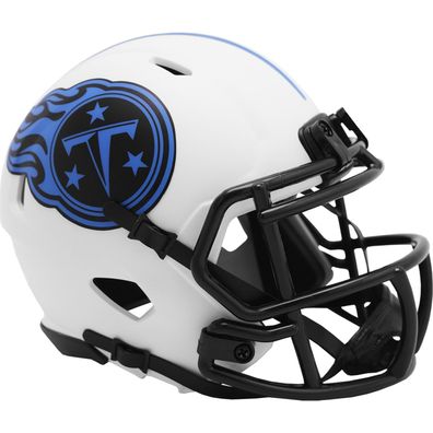 NFL Tennessee Titans Lunar Eclipse Mini Helm Speed Riddell Footballhelm Football