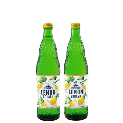 Desmonds 2er Set Lemon Squash 2x 0,75L Zitrone Lemon Zitronensaft