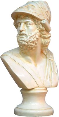 Perikles Statue Skulptur Büste liebevoll Hand bemalt in Europa art Kunst artwork