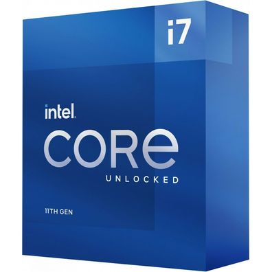 Intel Core i7-11700K Prozessor boxed WOF | 8-Core CPU | Rocket Lake-S | Sockel 1200