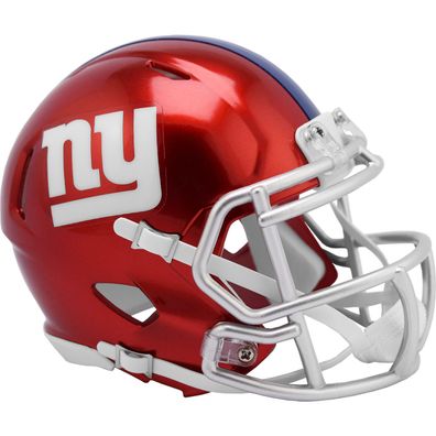 NFL New York Giants Flash Edition Mini Helm Speed Riddell Footballhelm Football