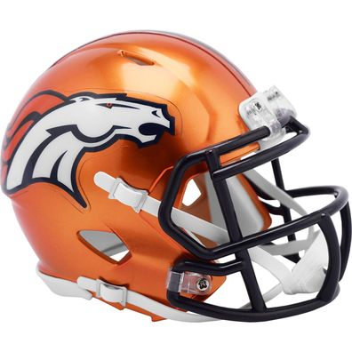 NFL Denver Broncos Flash Edition Mini Helm Speed Riddell Footballhelm Football