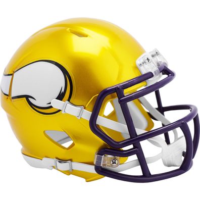 NFL Minnesota Vikings Flash Edition Mini Helm Speed Riddell Footballhelm Football