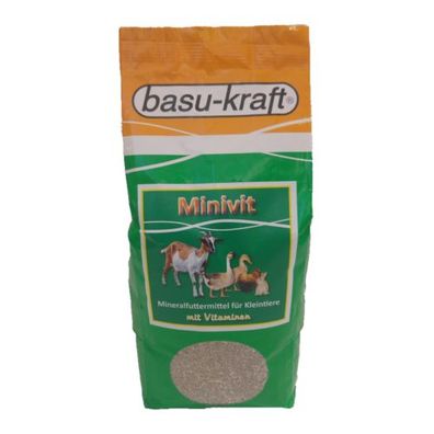 Minivit - Mineralfutter für Kleintiere mit Vitaminen 2,5 kg / 6 kg