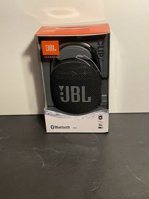 JBL CLIP 4 / NEU / Schwarz / Lautsprecher / Bluetooth