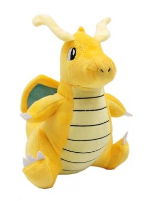 Pokemon Dragoran Dragonite Plüsch Figur Stofftier Kuscheltier - Plush 21 cm NEU
