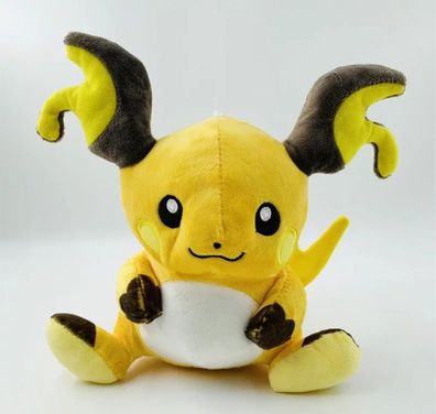 Pokemon Raichu - Plüsch Figur Stofftier Kuscheltier - Plush 20 cm NEU